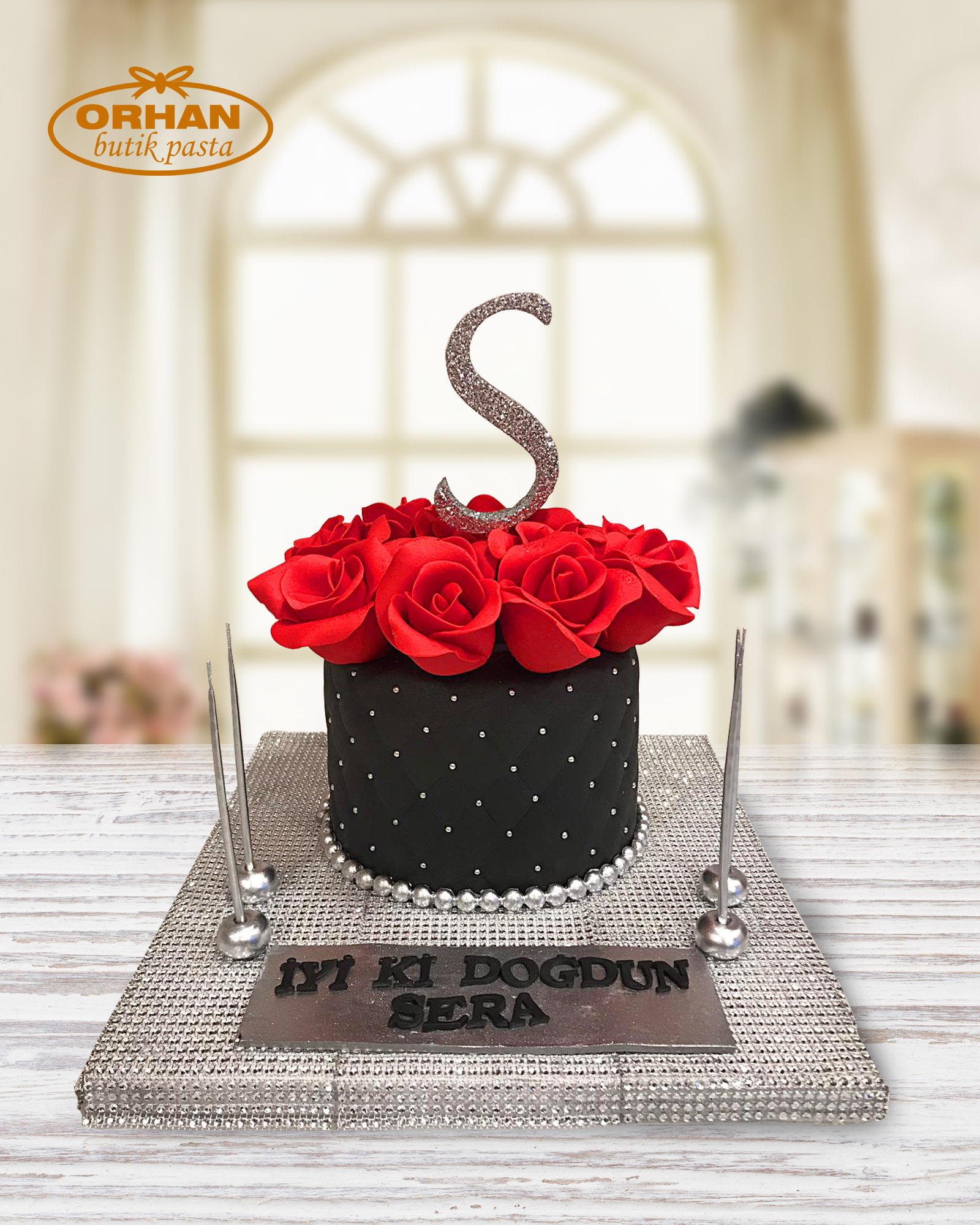 Diamond Doğum Günü pastası