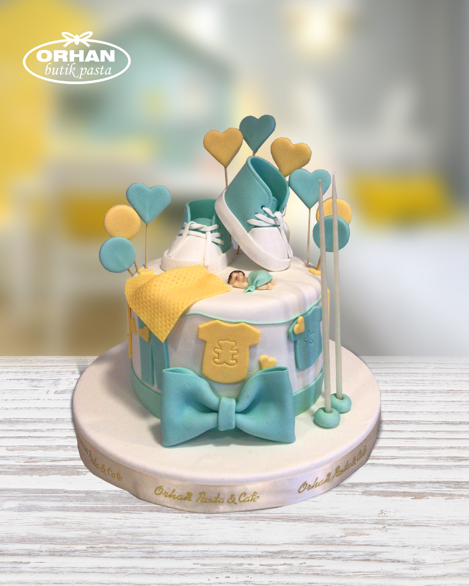 Erkek Baby Shower Pasta