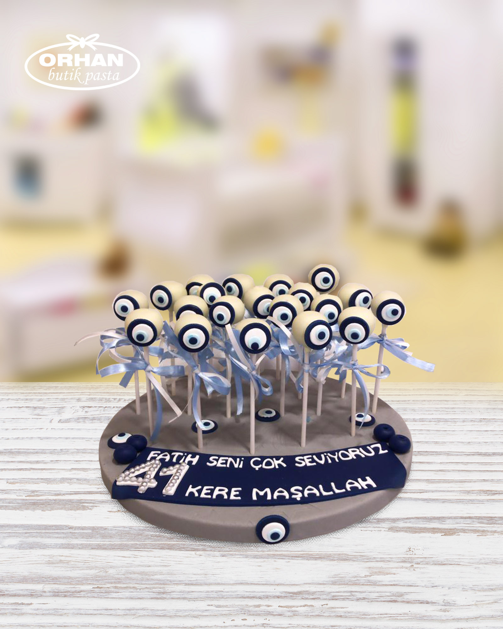 Nazar Boncuğu PopsCake