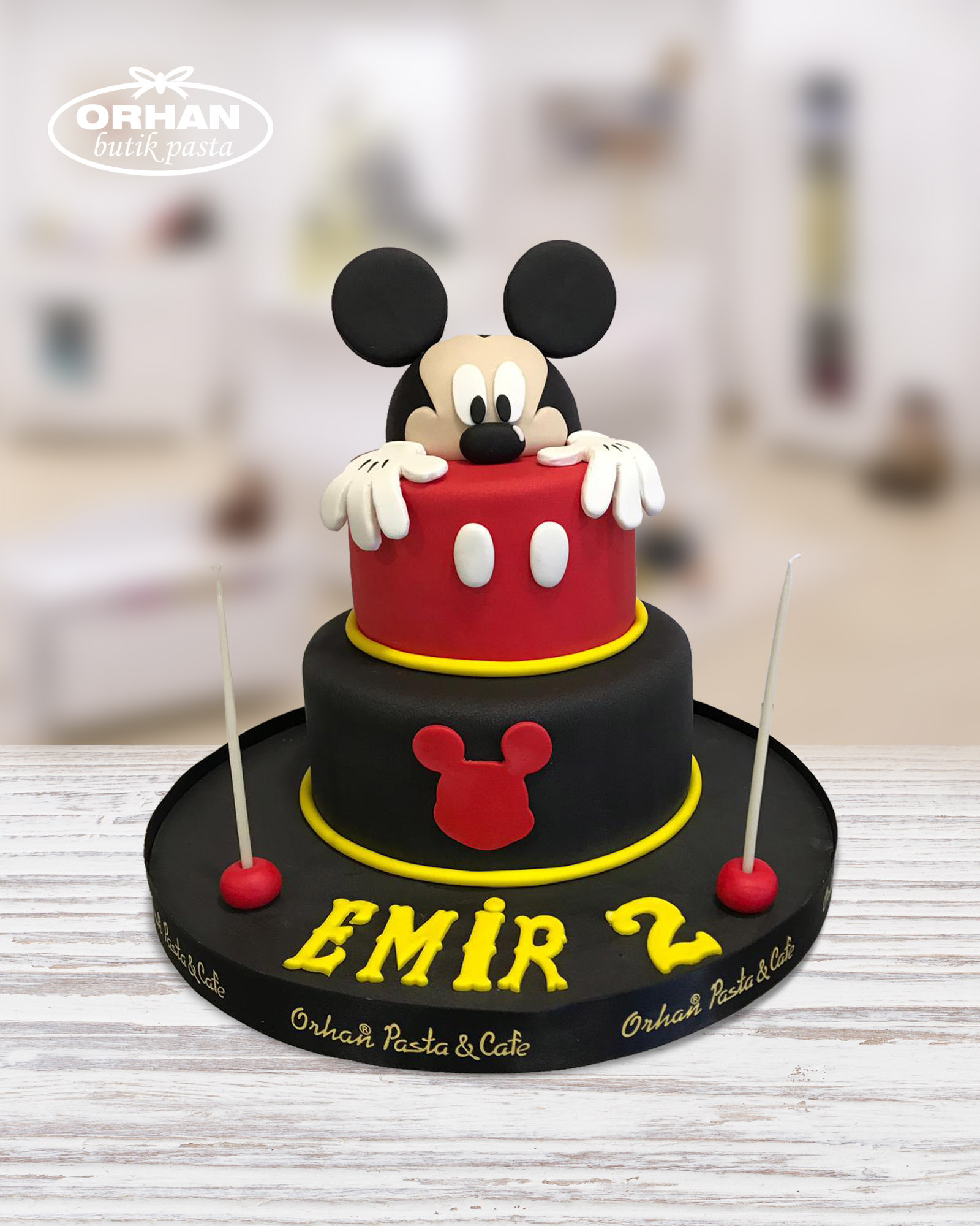 Mickey Mouse Doğum Günü Pastası