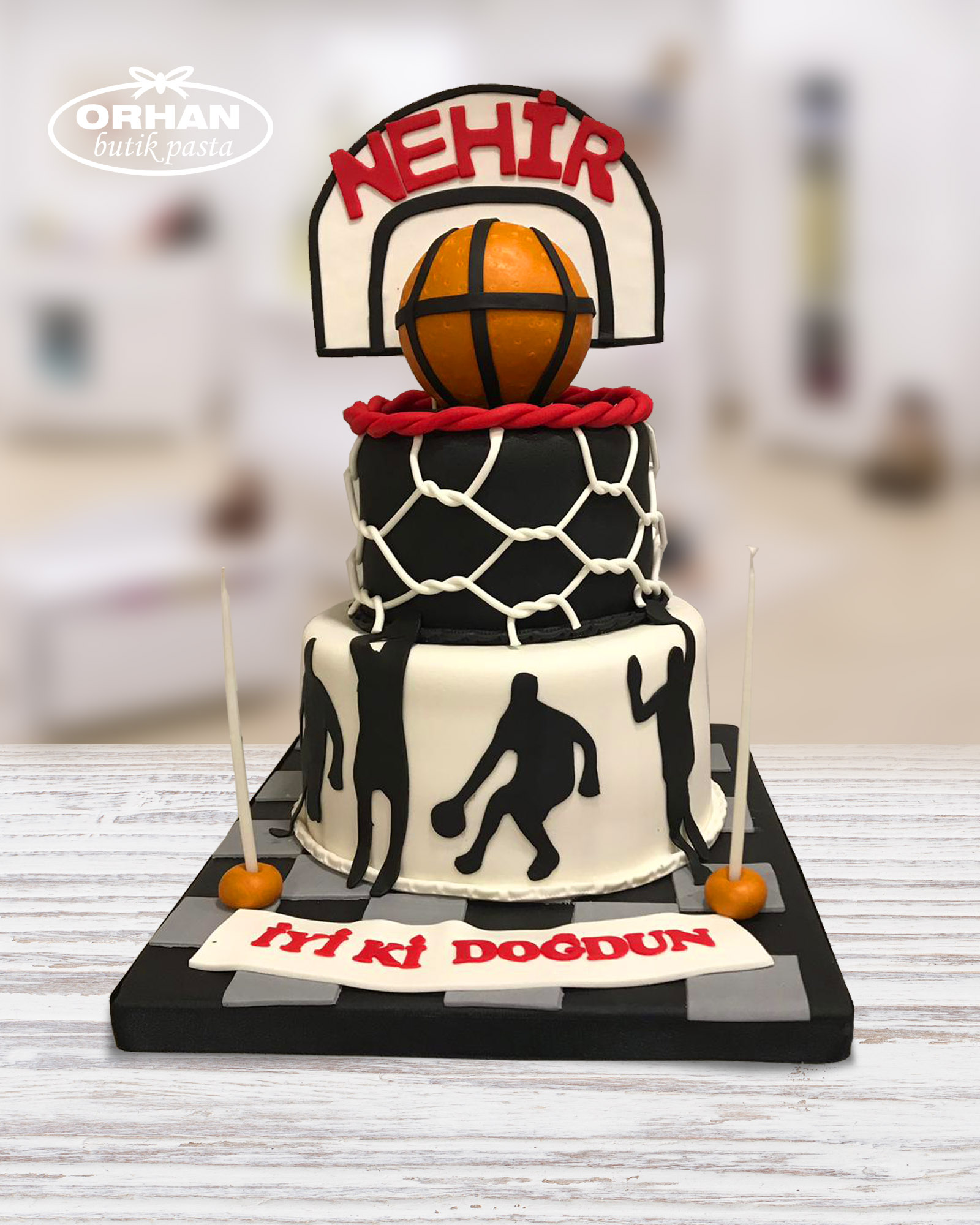 Basketbolcu Doğum Günü Pastası