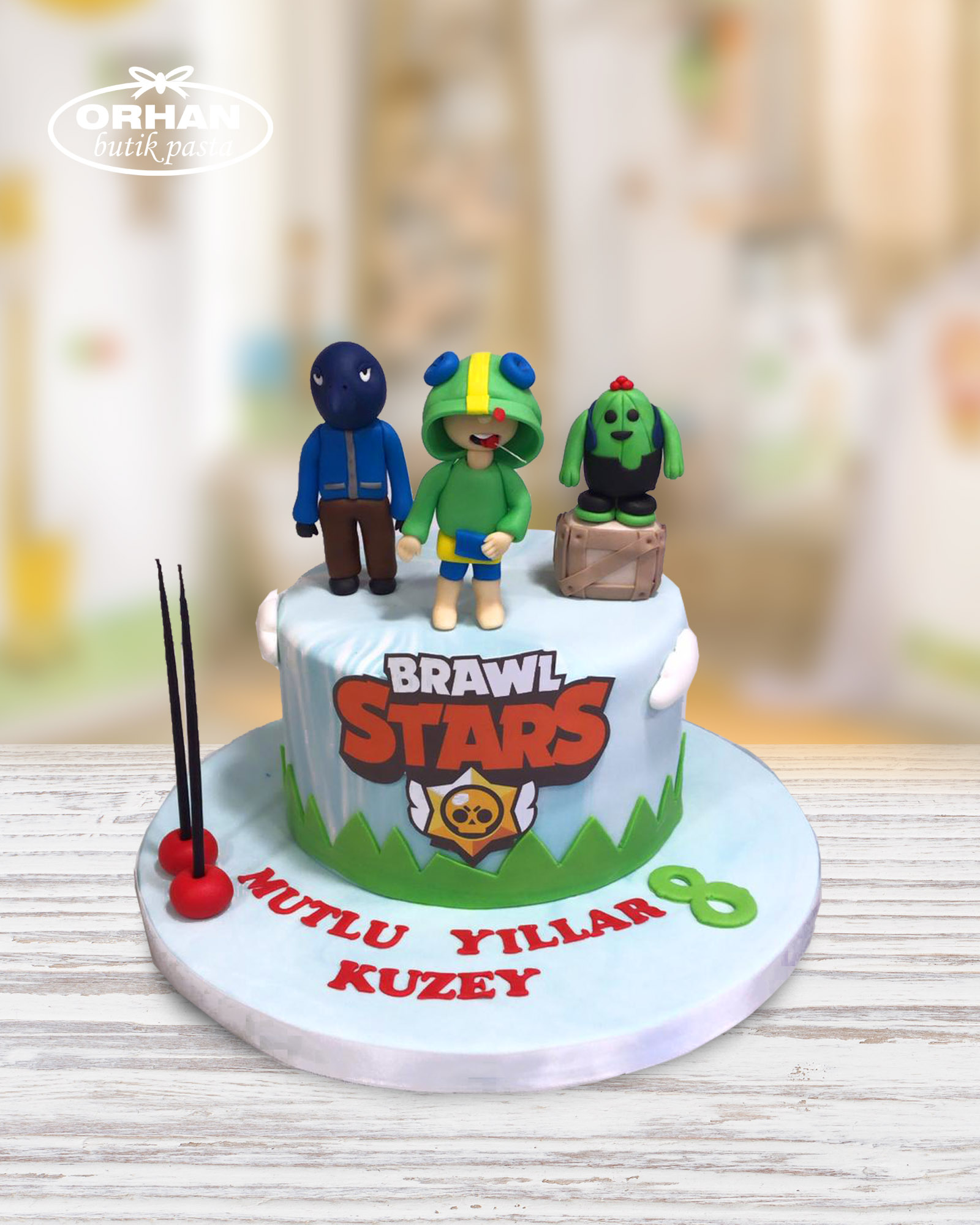 Brawl Stars Doğum Günü Pastası