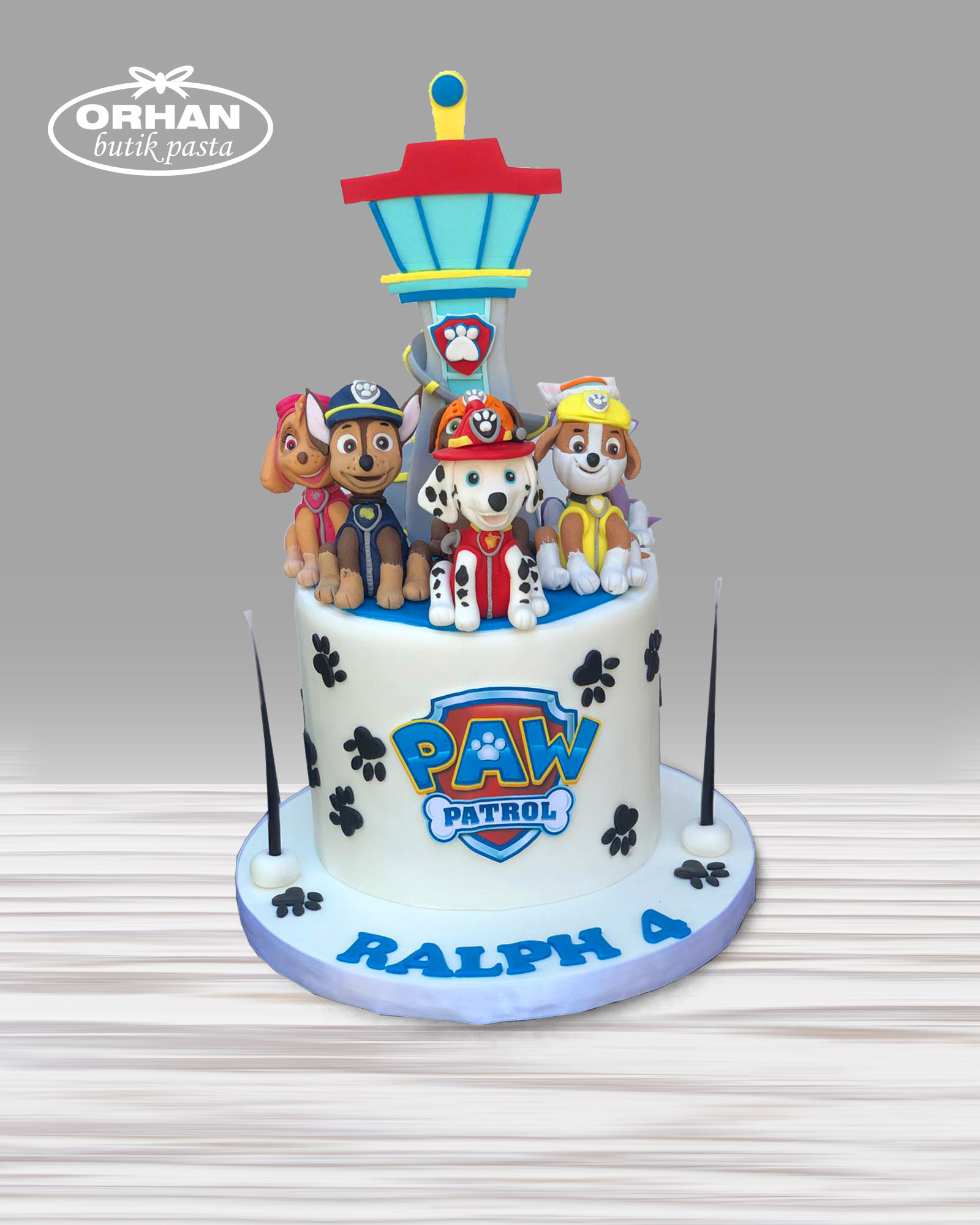 Paw Petrol 3 Temalı Pasta