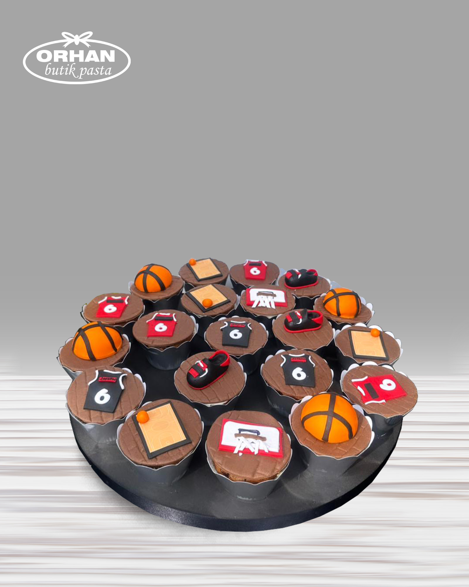 Basketbol Temalı Cupcake