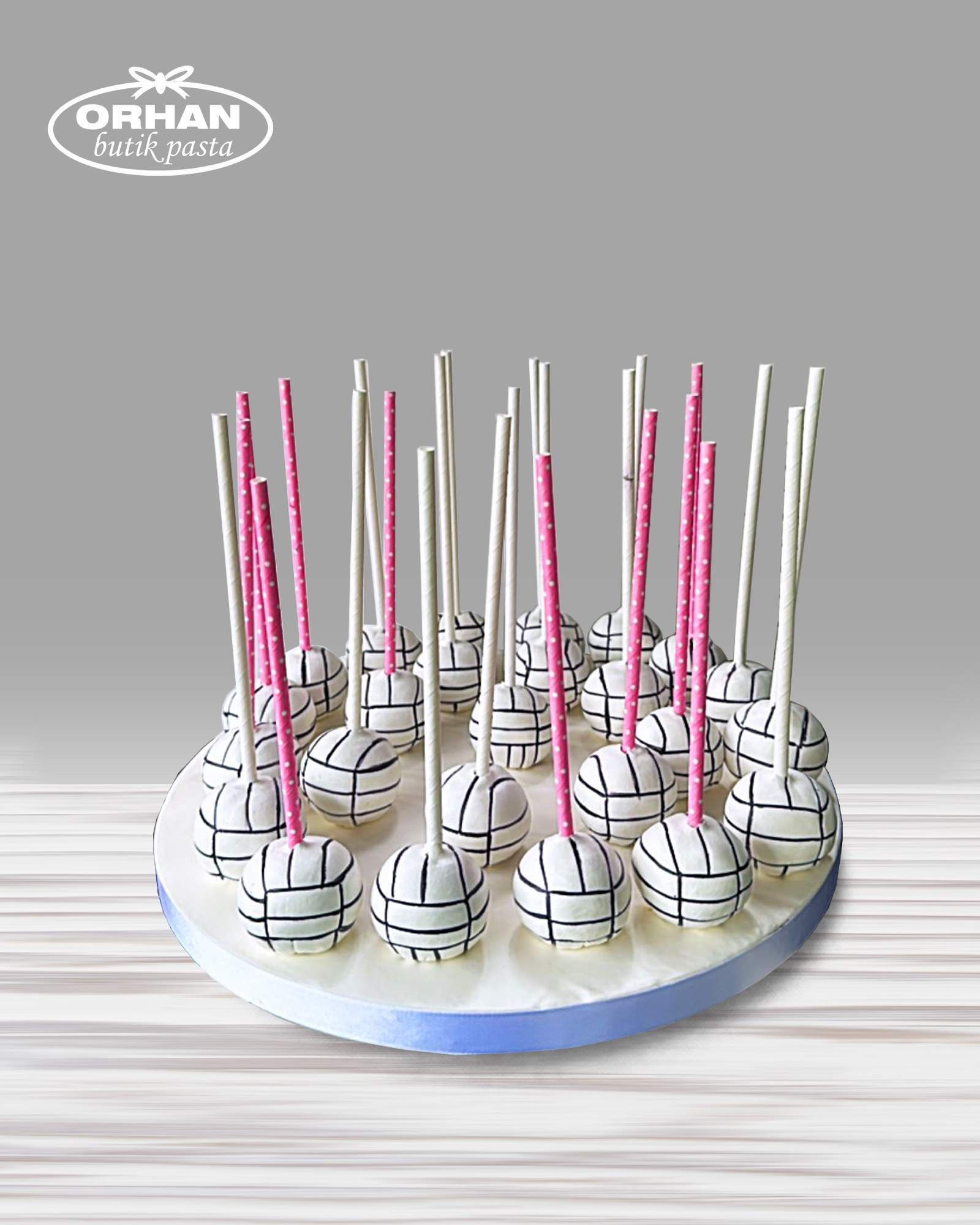 Voleybol Temalı PopsCake