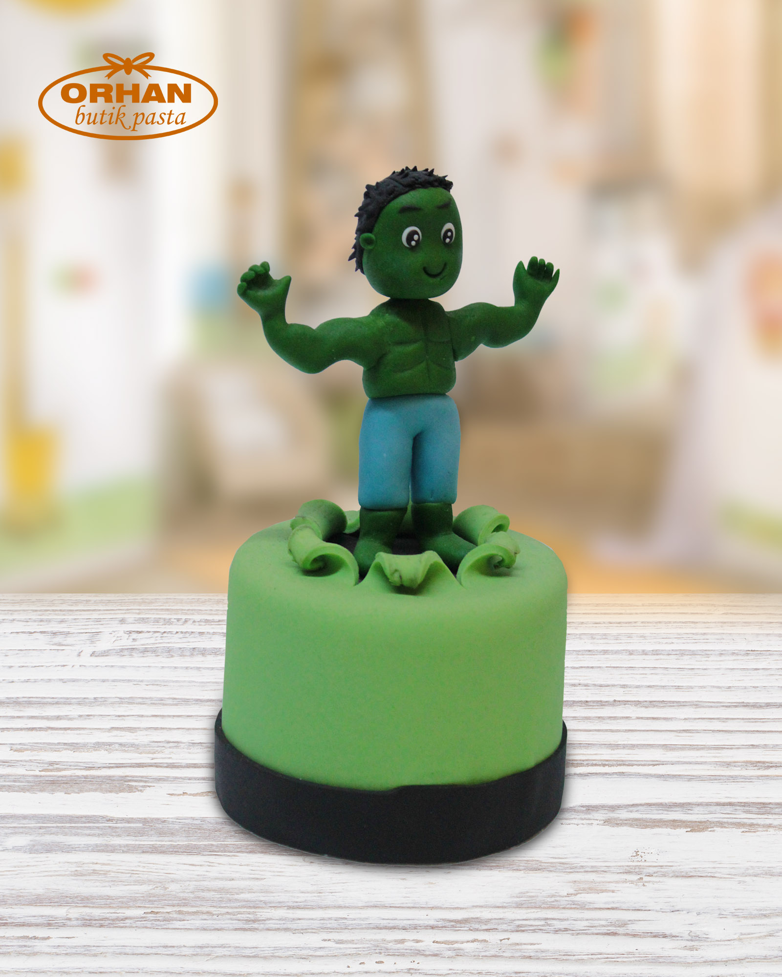 Hulk Şekilli Tek Pasta